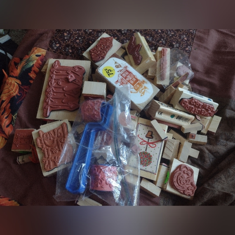 Assorted Rubber Stamps